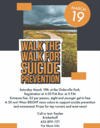 Walk The Walk For Suicide Prevention