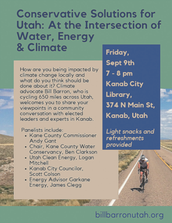 Conservative Solutions for Utah: At the Intersection of Water, Energy & Climate