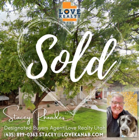 SOLD! We are thrilled to welcome Kanab's newest homeowners!!