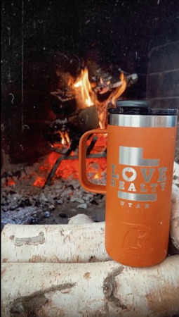 Mugshot Monday: Love Mug in front of the Fire