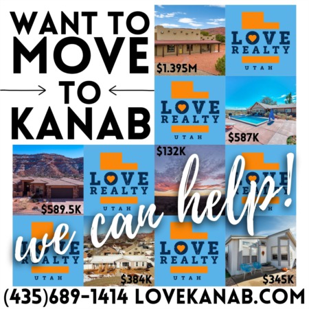 Property for sale right now in Kanab Utah!