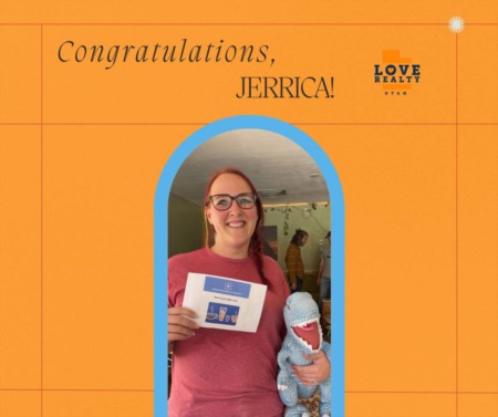 Our Let's Play A Game WINNER with Love Realty Utah! Meet Jerrica!