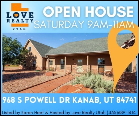  Discover Your Dream Oasis: Open House at 968 S Powell Dr, Kanab, UT 84741