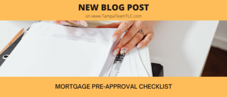 Checklist to get pre-approved for mortgage