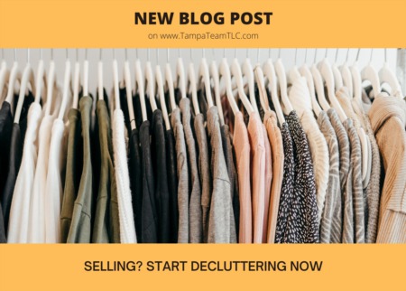 Decluttering before selling