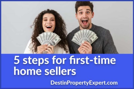5 Steps for First-time Home Sellers
