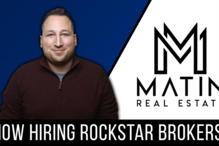 Matin Real Estate is Hiring! Start Your Real Estate Career Today! 