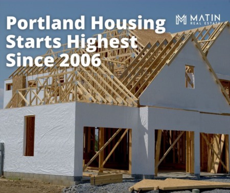 Portland Housing Starts Highest Since 2006