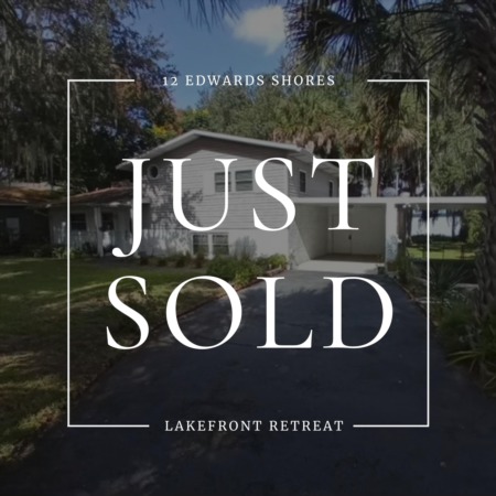 JUST SOLD: Lakefront Home at 12 Edwards Shores in Haines City