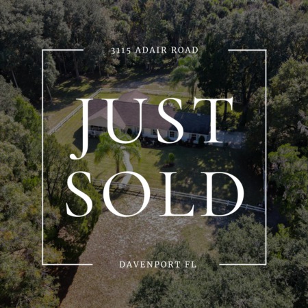 JUST SOLD: 3115 Adair Road, Haines City Florida Realtor
