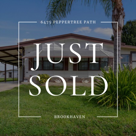 JUST SOLD: 6475 Peppertree Path, Winter Haven, FL Realtor - $89,200
