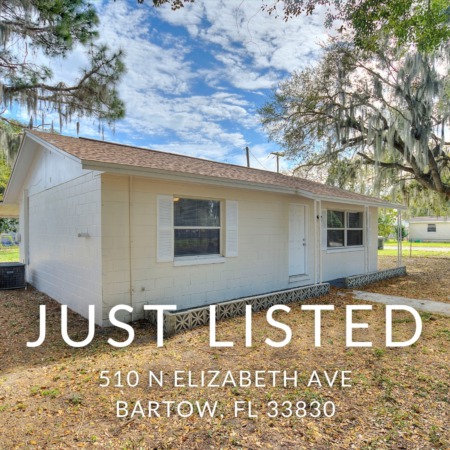 JUST LISTED: Affordable Home For Sale in Florida - 510 N Elizabeth Ave Bartow FL