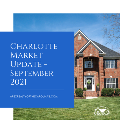Charlotte Area Market Stats – September 2021 | Apex Realty of the Carolinas