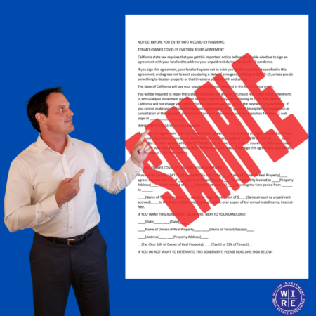 COVID-19 Eviction Relief Agreement and SB 1410
