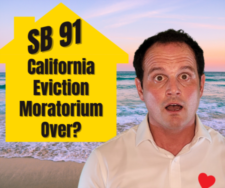 SB 91 - California eviction moratorium extension update?