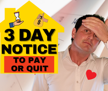 NEW! 3 Day Notice to Pay or Quit - Tips for California Landlords