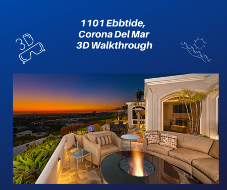 1101 Ebbtide, Corona Del Mar 3D Walkthrough