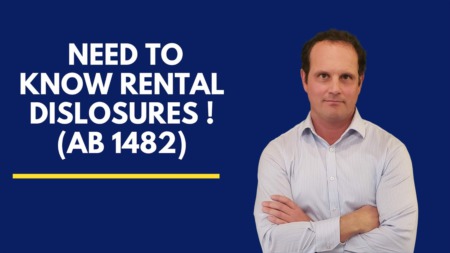  Rental Disclosures..what you need to know!