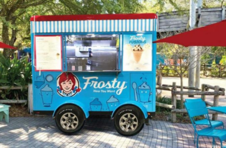 Wendy's Frosty Cart Now Serves ZooTampa!