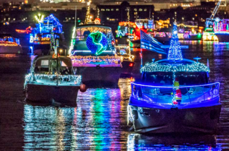 Tampa's Holiday Lighted Boat Parade!