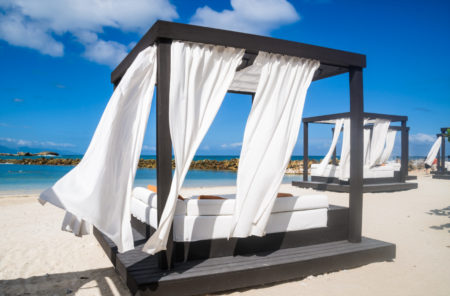 The Cabana Club offers seamless cabana rentals and beach setup