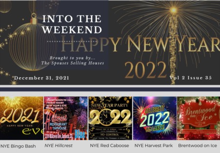 Into the Weekend Dec 31st