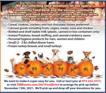 Holiday Food Drive