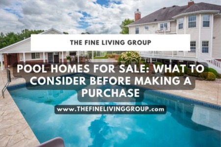 Pool Homes for Sale: What to Consider Before Making a Purchase