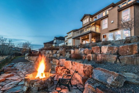 Luxury Home in Calgary's Tuscany Neighbourhood Offers Insane Mountain & Golf Course Views