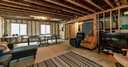  Go to Favorites Here’s How to (Affordably!) Transform Your Unfinished Basement Into Additional Living Space