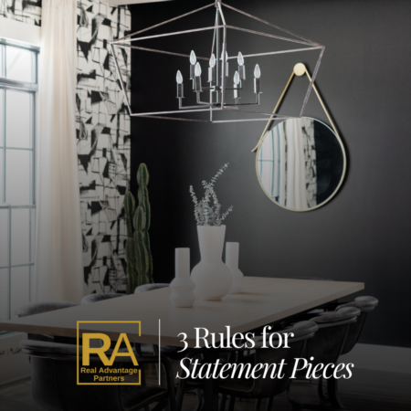 Rules for Statement Pieces in Your Home Decor