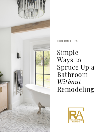 Spruce Up a Bathroom Without Remodeling