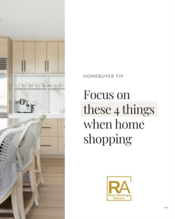 4 Things to Focus on When Home Shopping