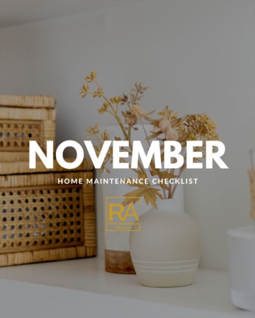 November Home Maintenance Checklist