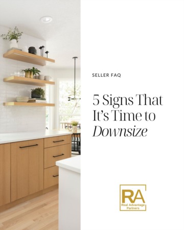 5 Signs That It’s Time to Downsize