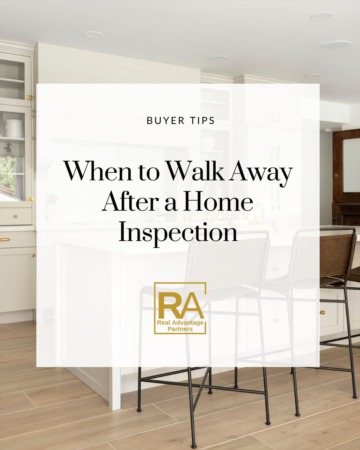 When to Walk Away After a Home Inspection