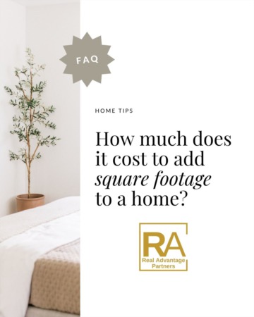 How much is it to add square footage to a home?