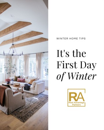 First day of Winter: Home Tips