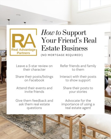 How to Support your Friend's Real Estate Business (Without Buying a House)