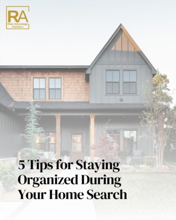 5 Tips for Staying Organized During Your Home Search