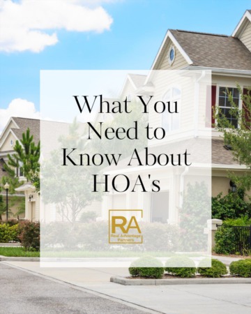 What You Need to Know about HOA's