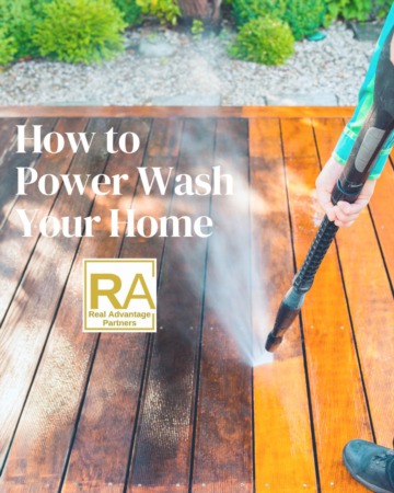 7 Steps to Power Washing Your Home