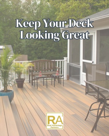 Do This to Keep Your Deck Looking New