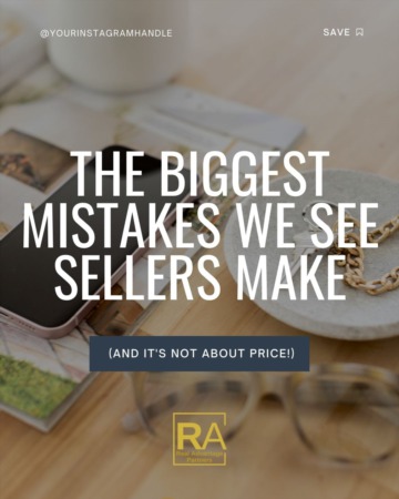 The biggest mistakes we see sellers make