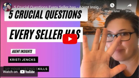 5 Crucial Questions Every Seller has - Agent Insights