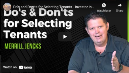 Do's and Don'ts for Selecting Tenants - Investor Insights