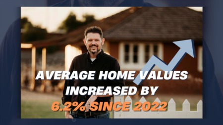 Average Phoenix home values INCREASED by 6.2% since 2022