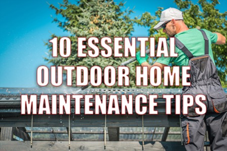 10 Essential Outdoor Home Maintenance Tips