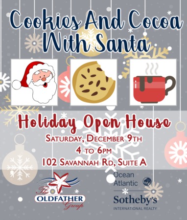 Cookies and Cocoa with Santa this Saturday in Lewes