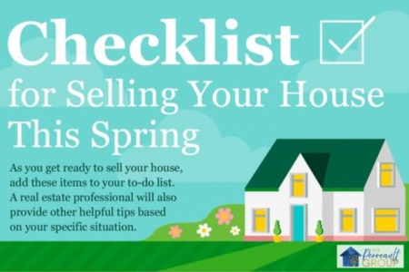 Checklist for Selling Your Home This Spring [INFOGRAPHIC]